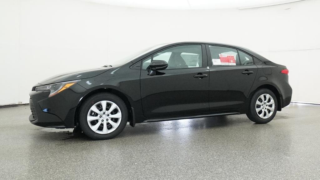 New 2026 Midnight Black Metallic Toyota LE image 4