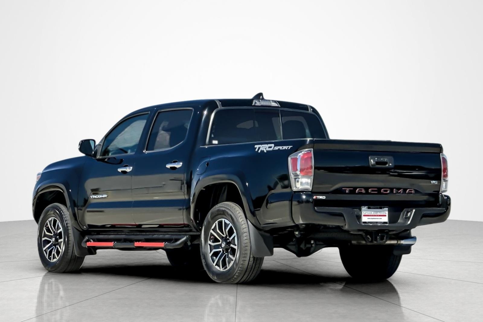 Certified Used 2021 MIDNIGHT BLACK Toyota TRD Sport image 3