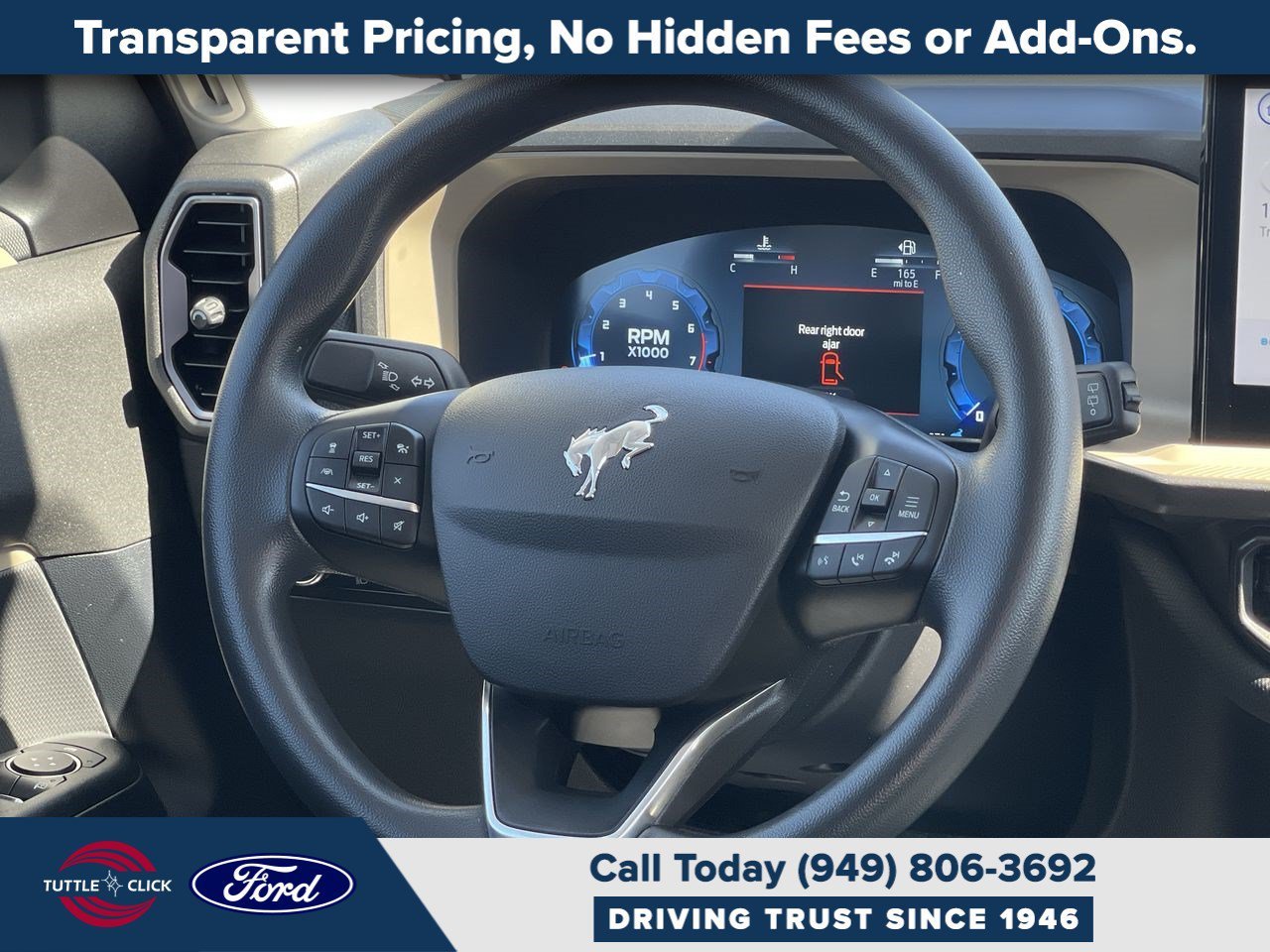Certified Used 2025 Azure Gray Ford Big Bend image 15