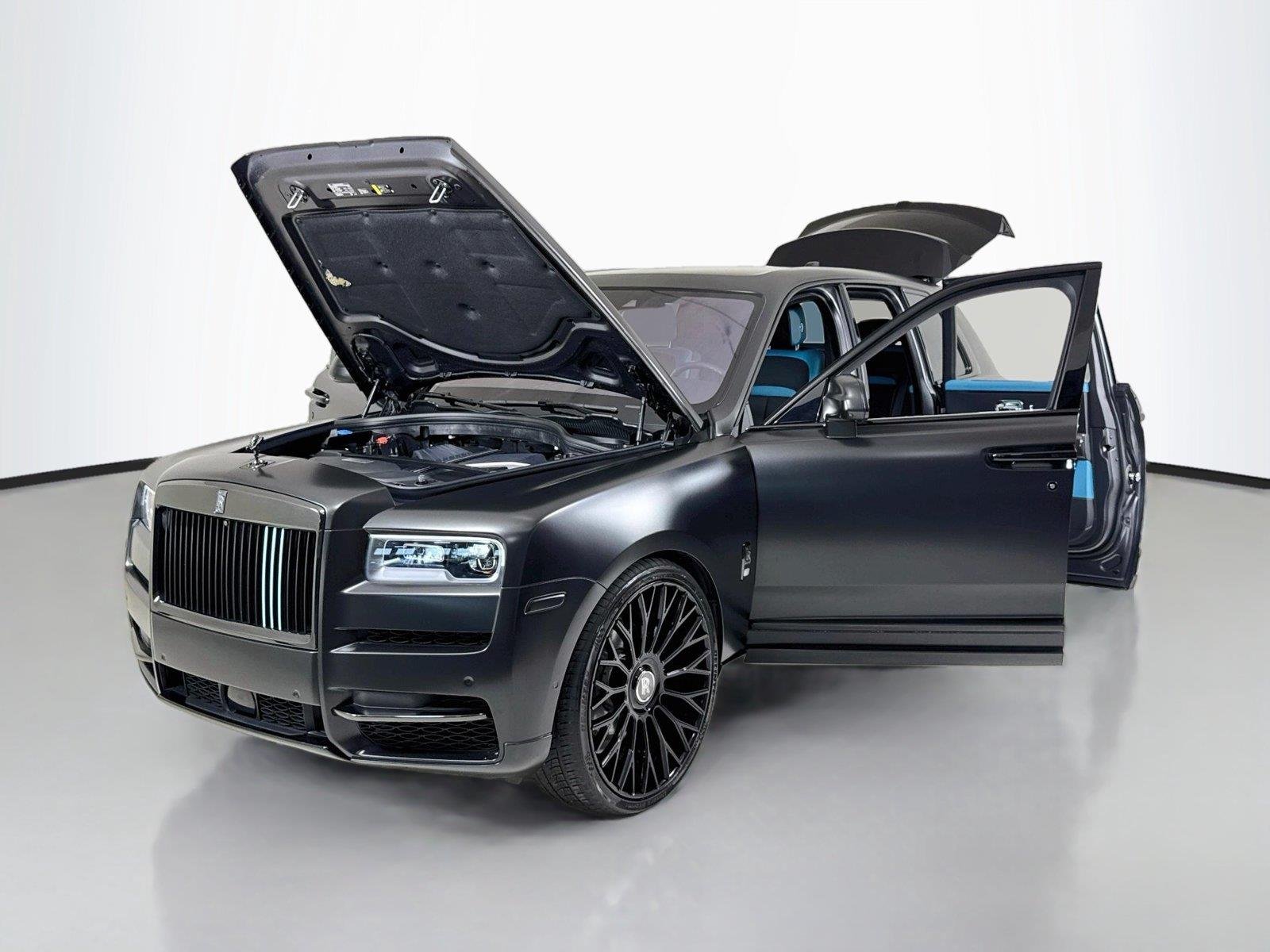 Used 2023 Gunmetal Rolls-Royce Black Badge | Rear Entertainment | 26