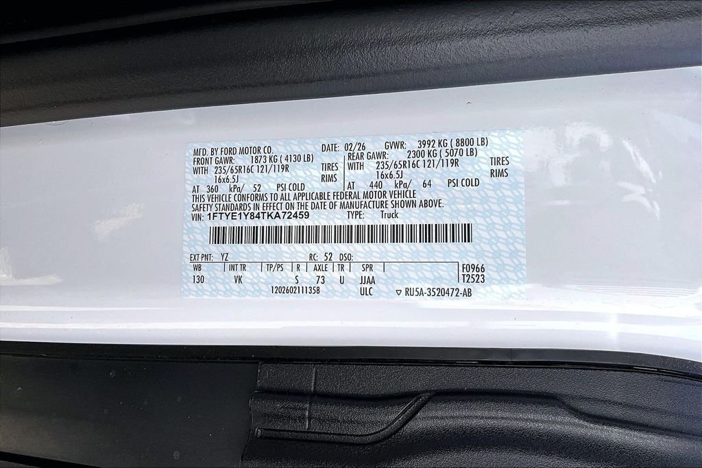 New 2026 Ford Transit-150 Base 3D Cargo Van