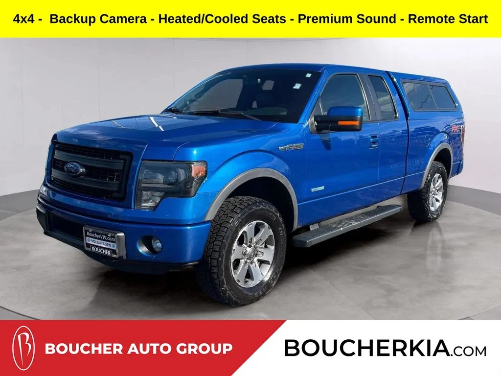 Used 2014 Blue Flame Metallic Ford FX4 image 1