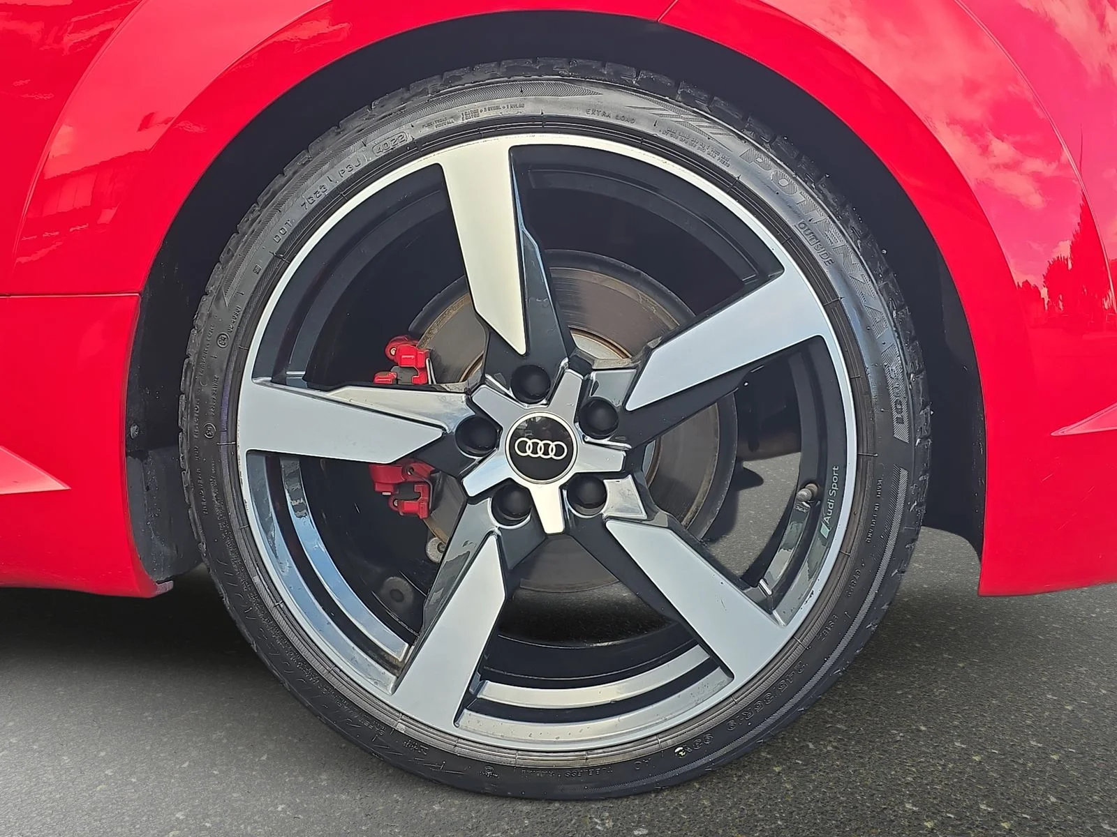 Used 2023 Red Audi 2.0T image 14