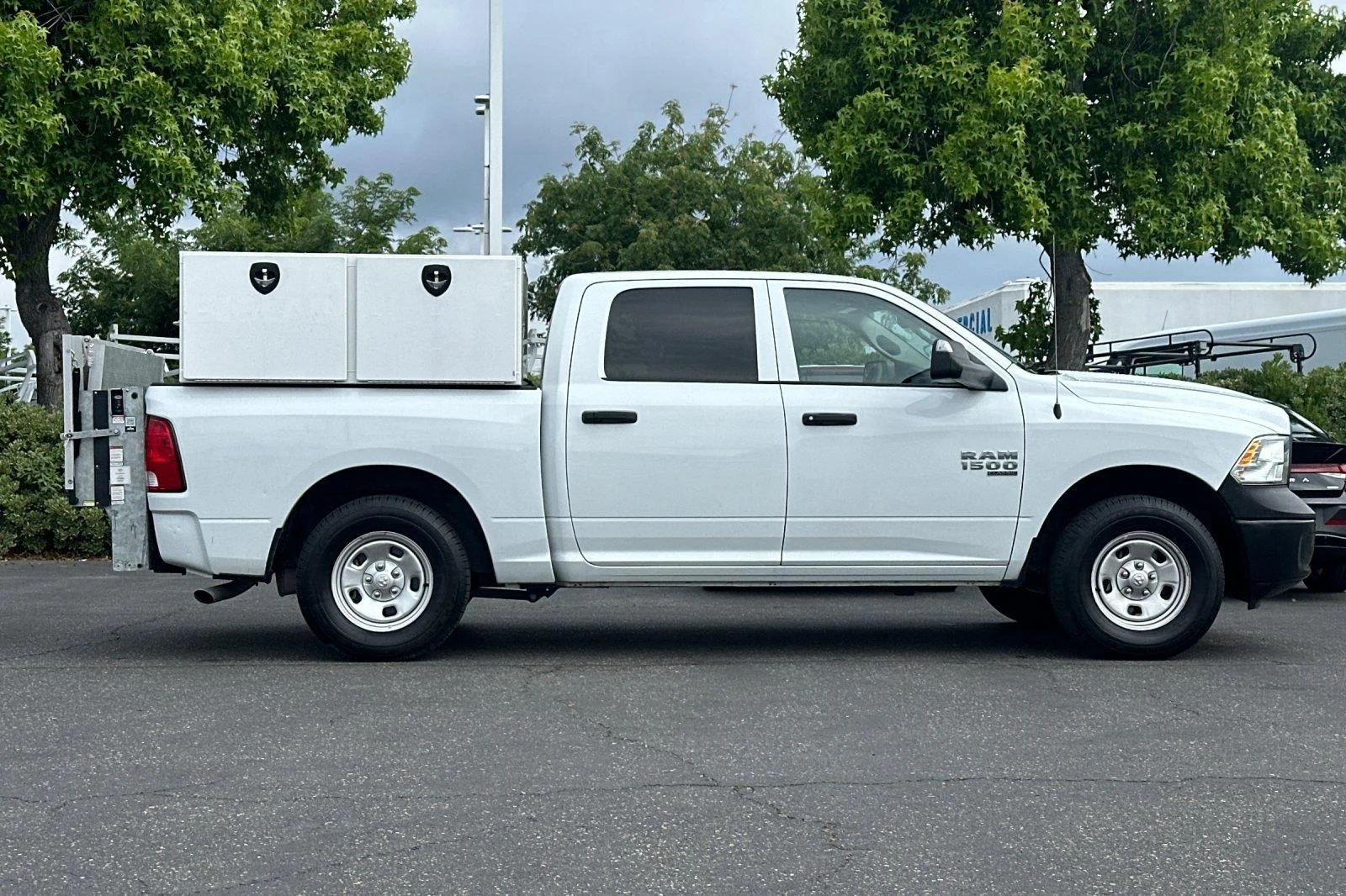 Used 2022 Bright White Clearcoat Ram Tradesman image 3