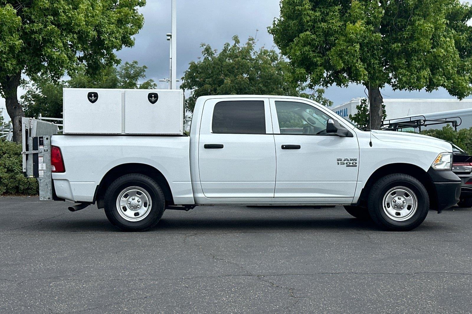 Used 2022 Bright White Clearcoat Ram Tradesman image 3
