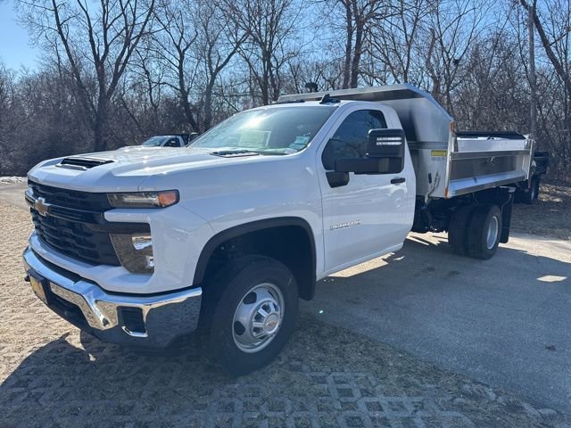 New 2025 Summit White Chevrolet Work Truck image 1
