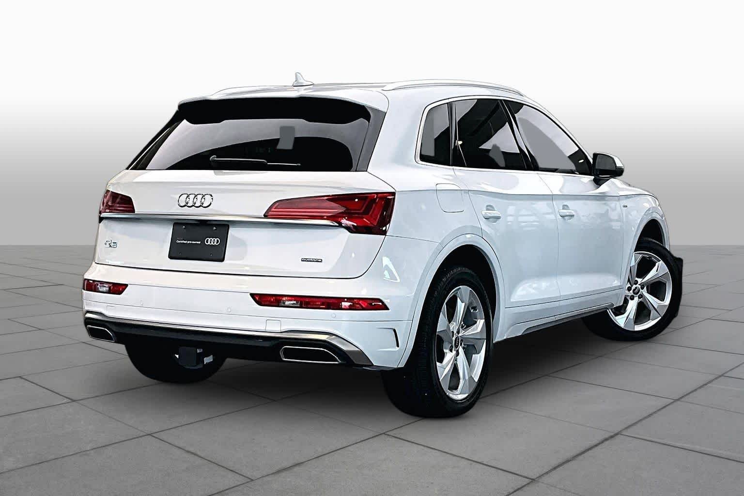 Certified Used 2023 Glacier White Metallic Audi S line Premium Plus image 13