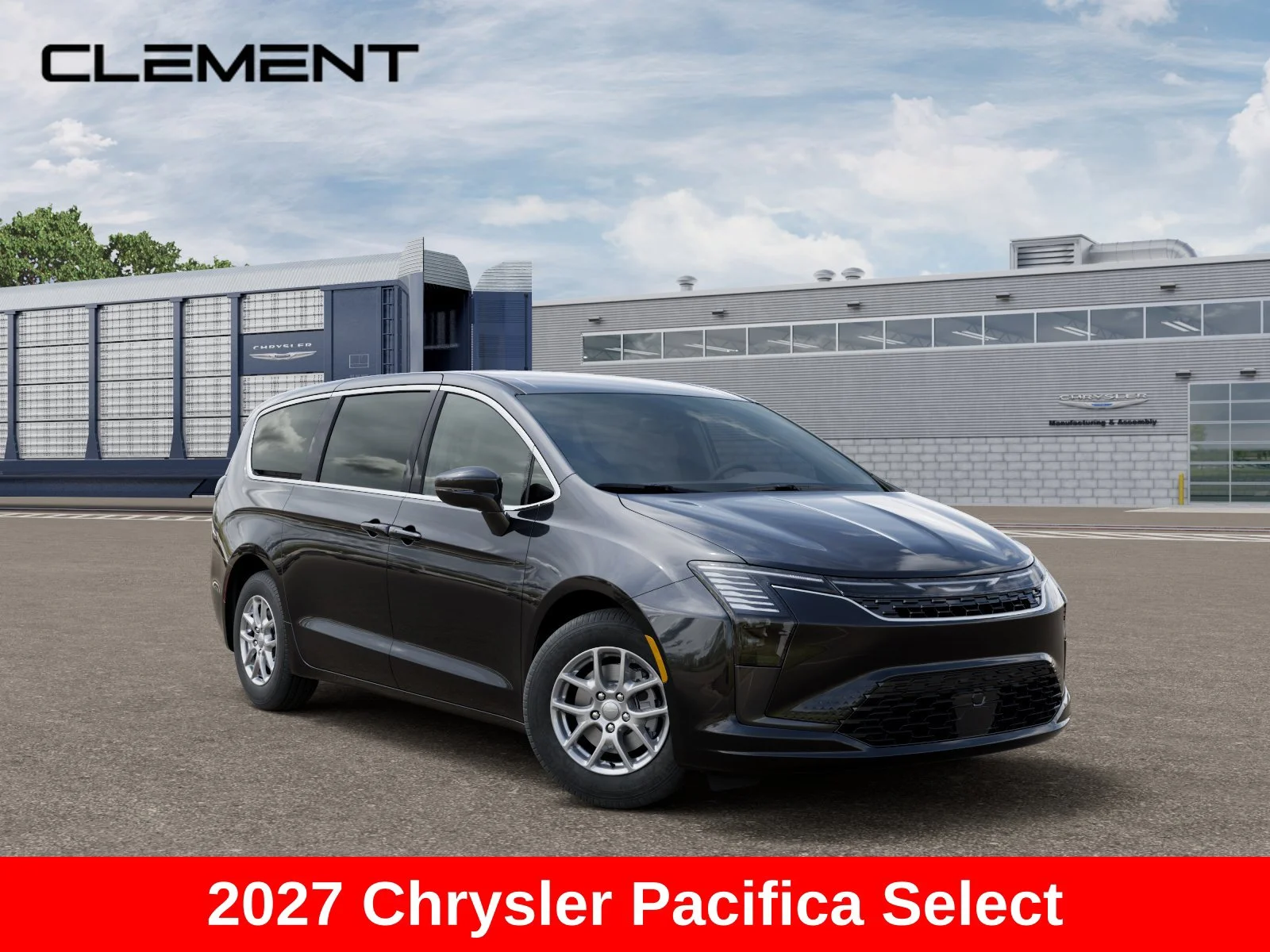New 2027 Diamond Black Crystal Pearl-Coat Paint Chrysler Select image 6