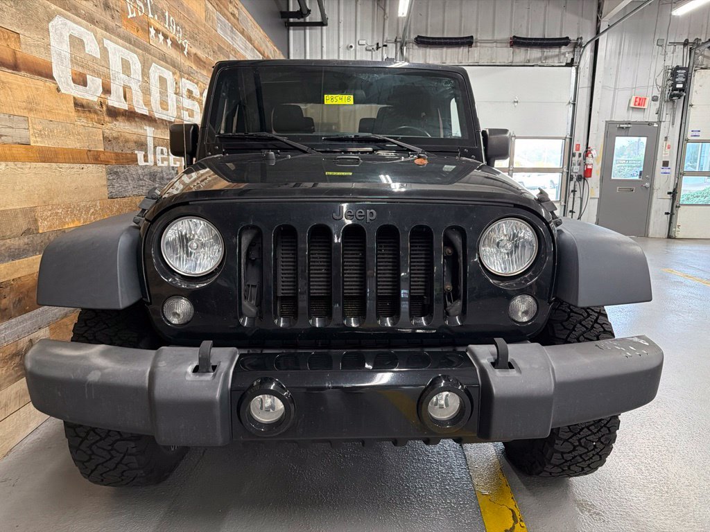 Used 2017 Black Clearcoat Jeep Willys Wheeler image 4