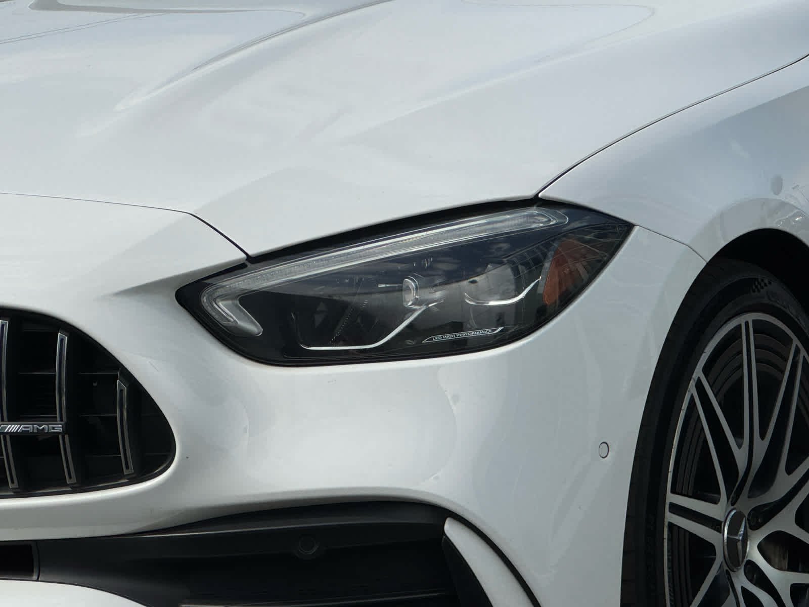 Certified Used 2023 MANUFAKTUR Moonlight White Metallic Mercedes-Benz AMG® C 43 image 5