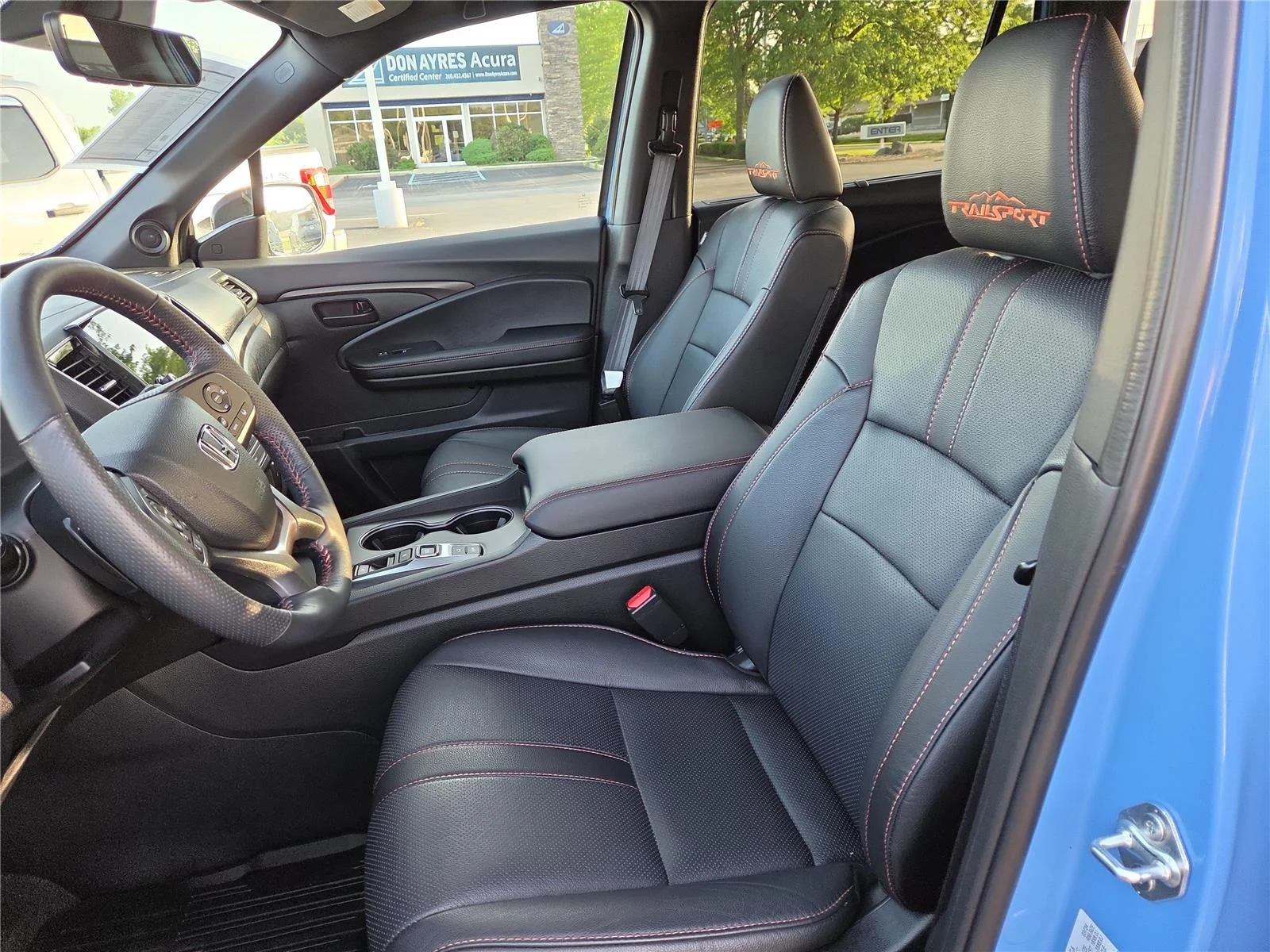 Used 2024 Diffused Sky Blue Pearl Honda TrailSport image 23
