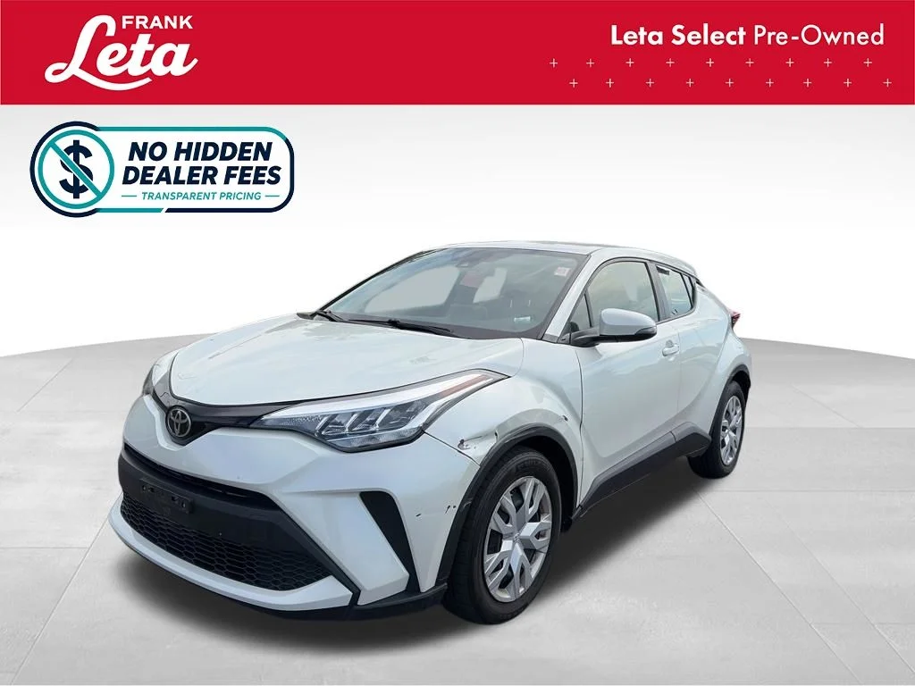 Certified Used 2020 White Toyota LE image 1