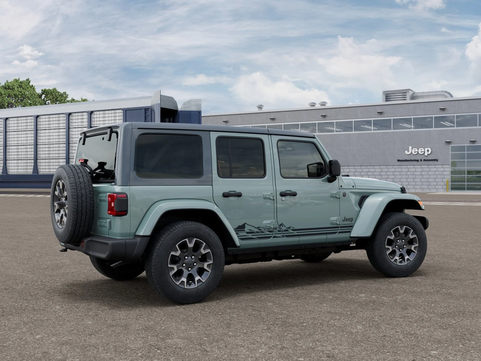 New 2026 Earl Clear-Coat Exterior Paint Jeep Sahara image 2