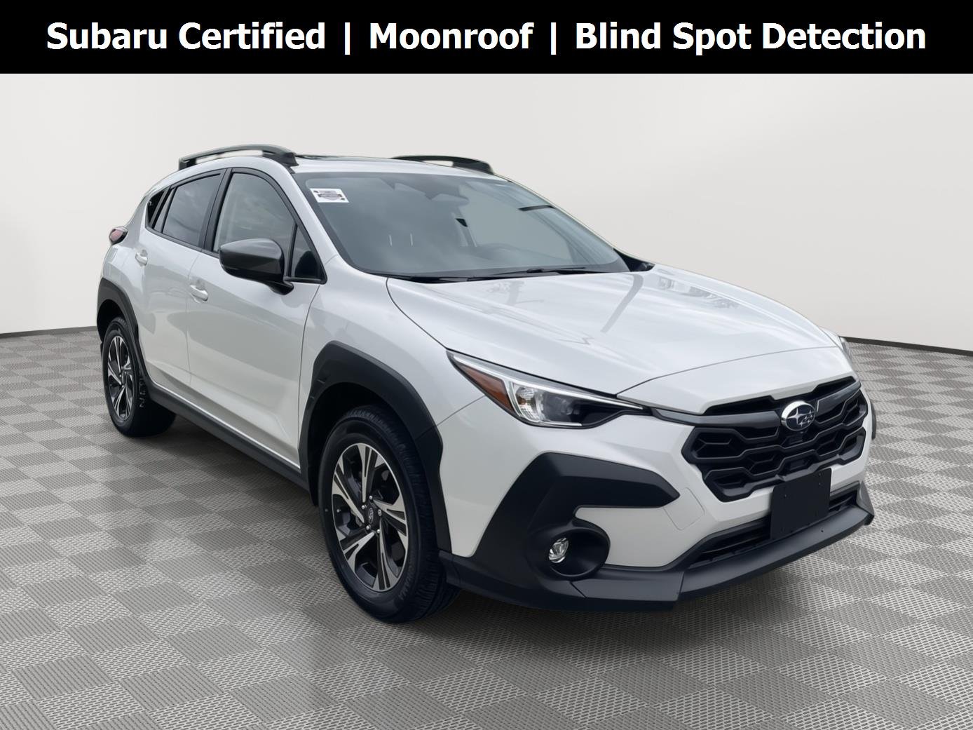 Certified Used 2024 Crystal White Pearl Subaru Premium image 1