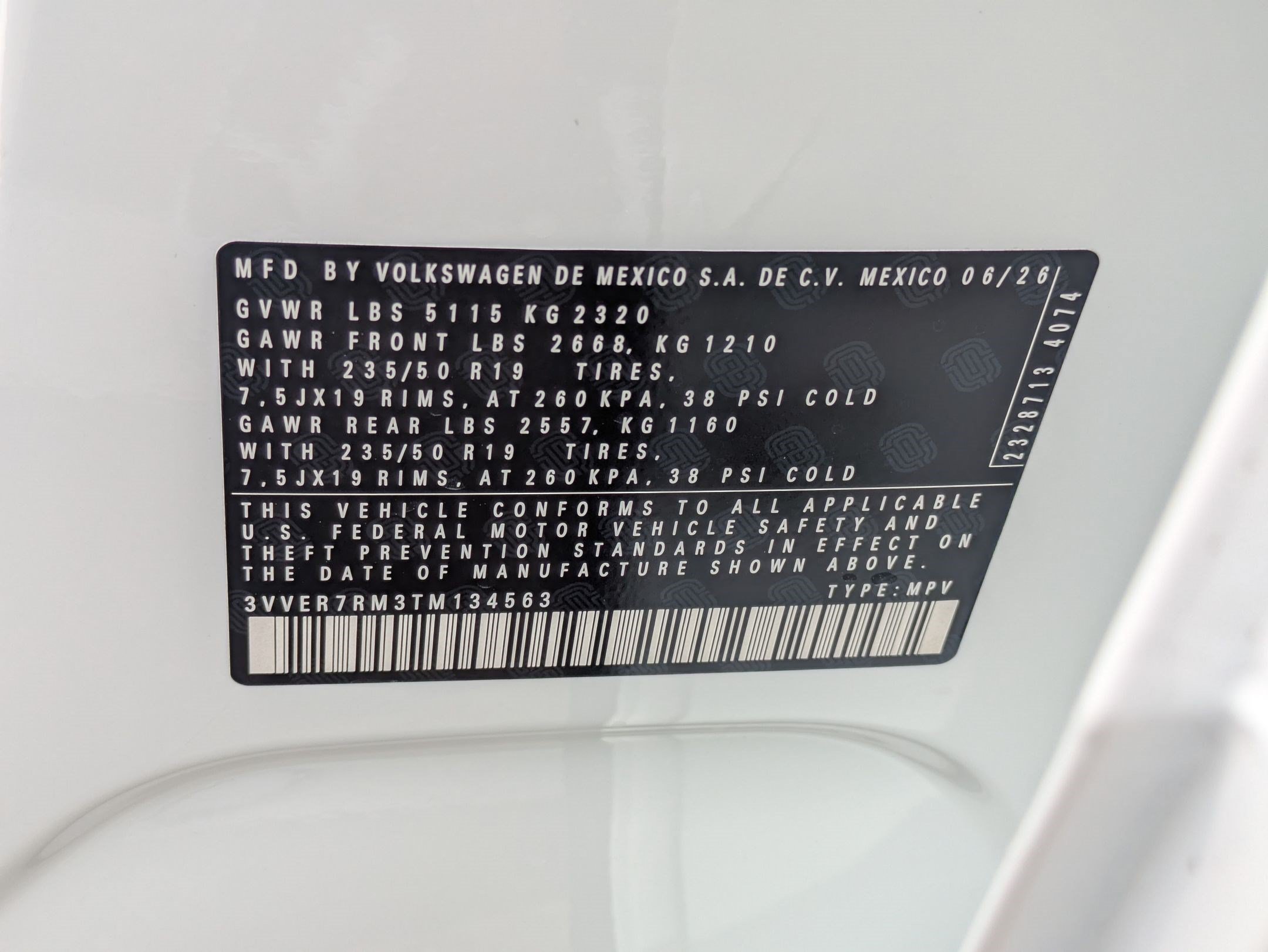 New 2026 Pure White Volkswagen SE image 16