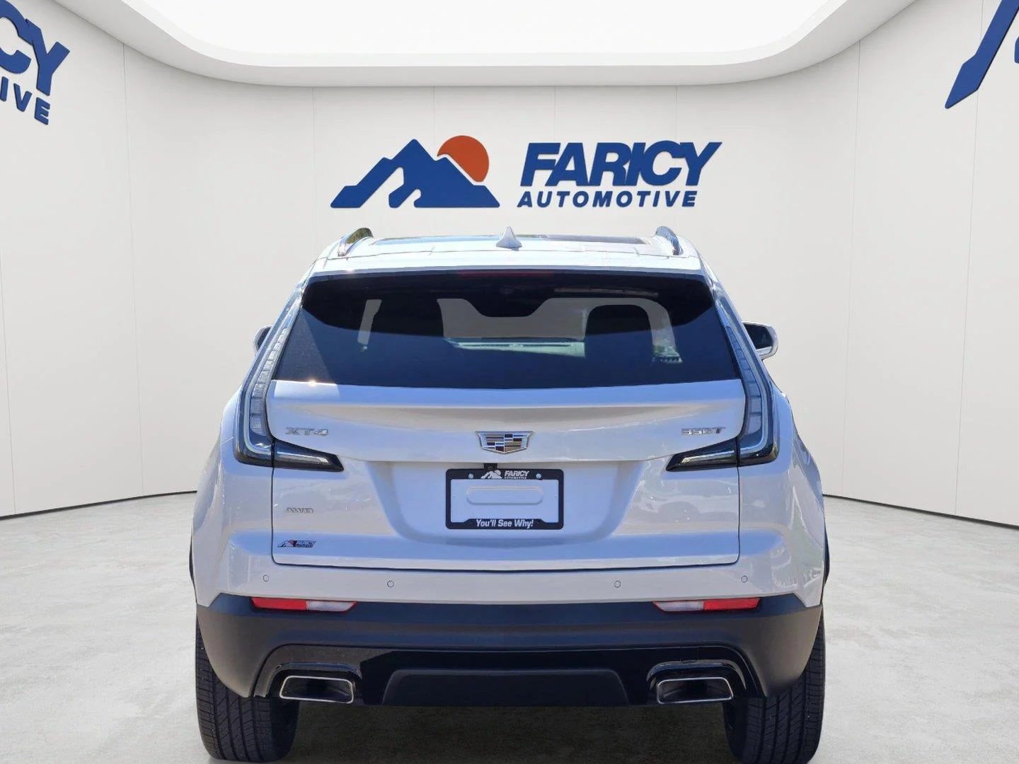 Used 2021 Crystal White Tricoat Cadillac AWD Sport image 6