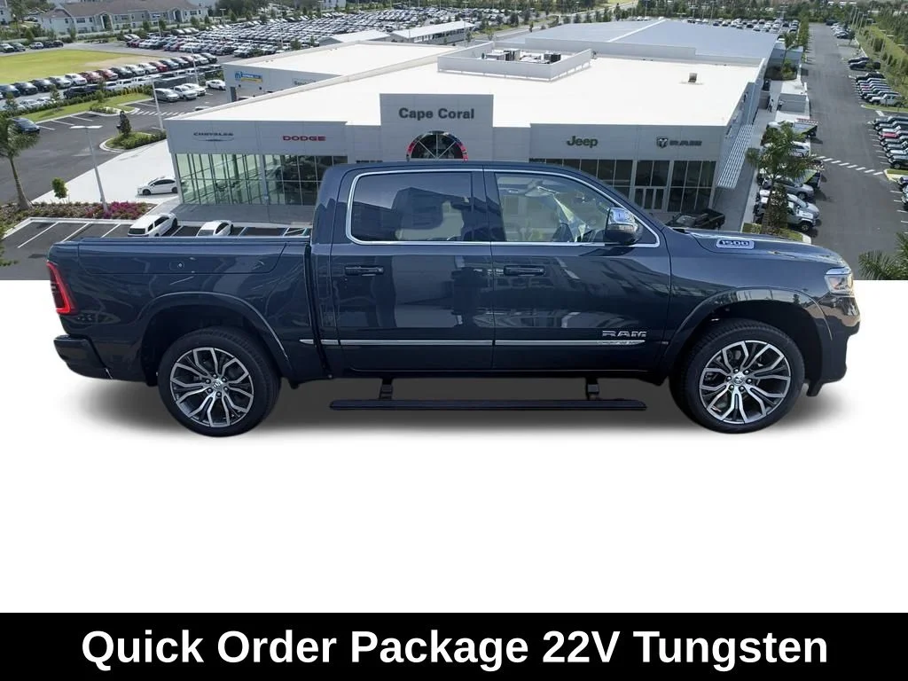 New 2026 Forged Blue Metallic Exterior Paint RAM Tungsten image 3