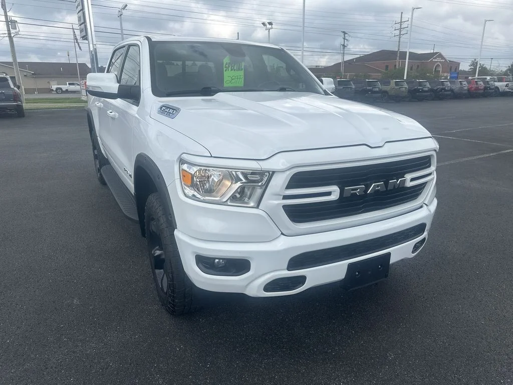 Used 2020 White Ram Big Horn/Lone Star image 1