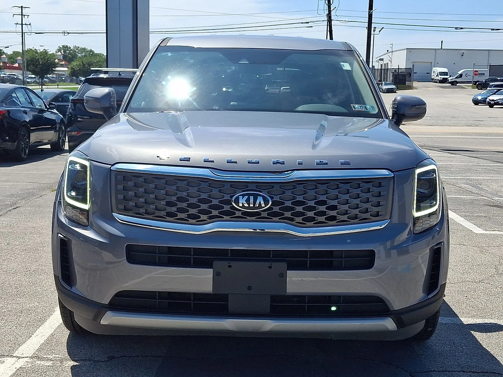 Used 2020 Silver Kia LX image 7
