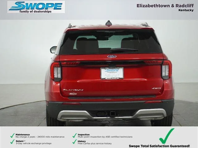 New 2026 Rapid Red Metallic Tinted Clearcoat Ford Platinum™ image 42