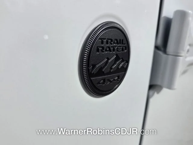 New 2026 Bright White Clear-Coat Exterior Paint Jeep Sport S image 16