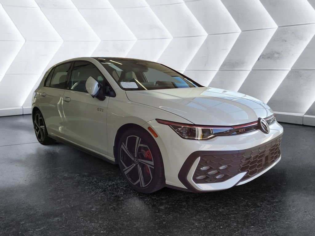 White 2026 Volkswagen Golf GTI Hatchback Front-Wheel Drive 