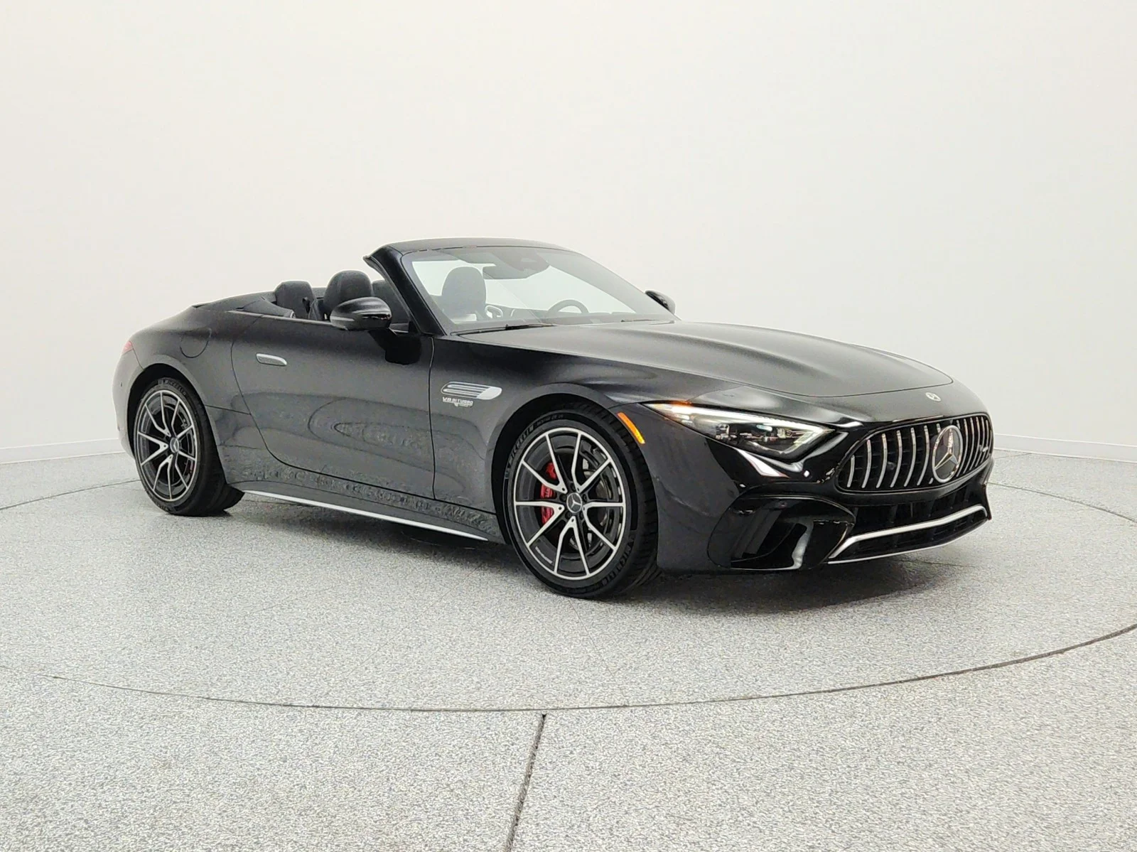 Certified Used 2022 Obsidian Black Metallic Mercedes-Benz AMG® SL 55 Roadster image 3