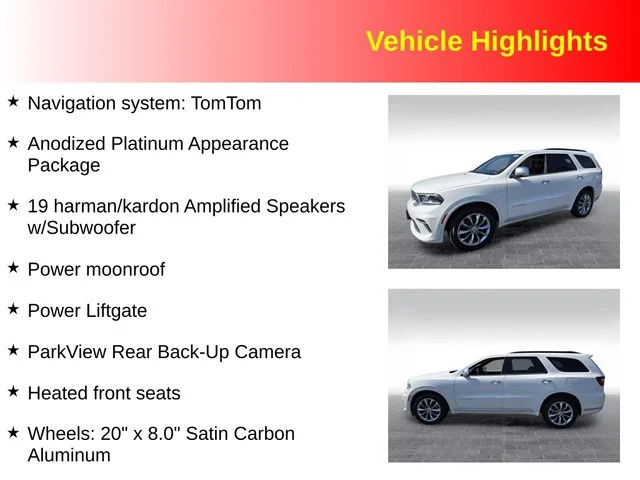 Used 2022 White Dodge Citadel image 3
