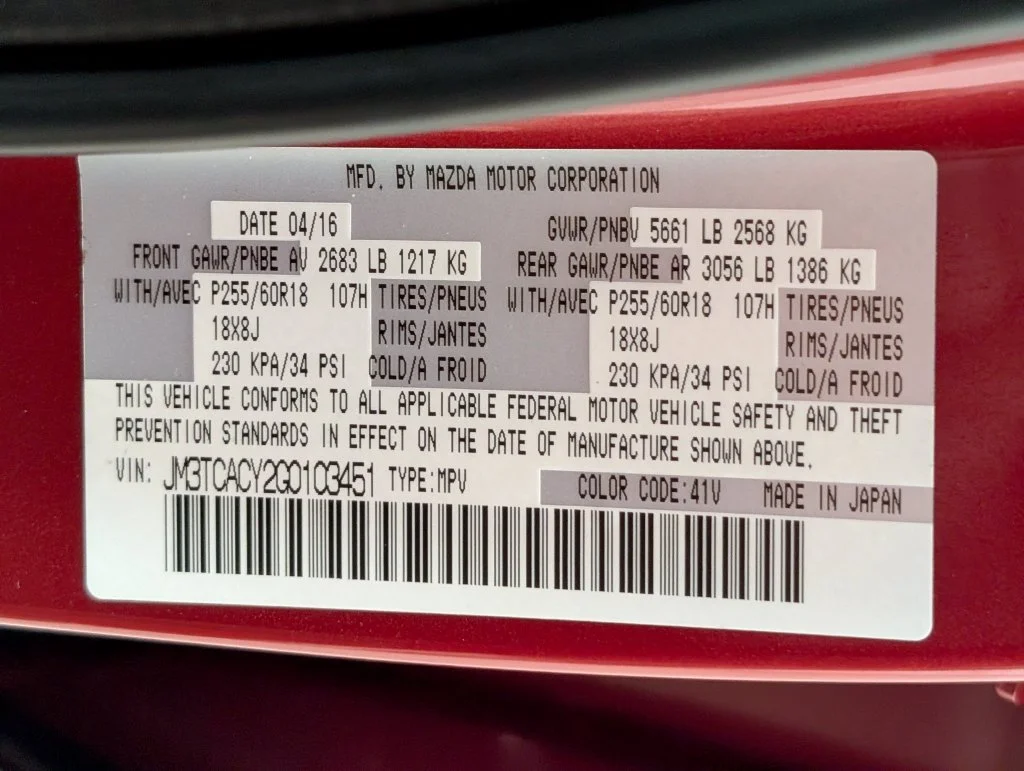 Used 2016 Soul Red Metallic Mazda Touring image 25