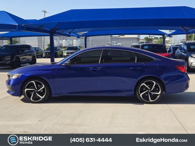Used 2022 Blue Honda Sport Special Edition image 4