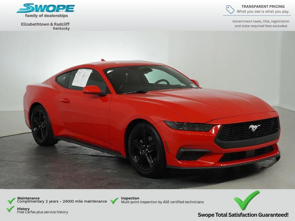 Used 2026 Race Red Ford EcoBoost Premium image 1
