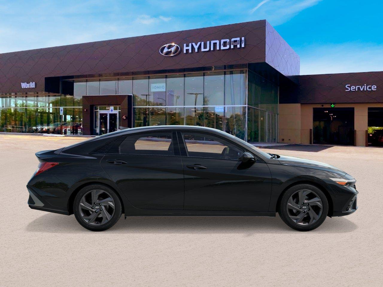 New 2026 Abyss Black Hyundai SEL Sport image 7