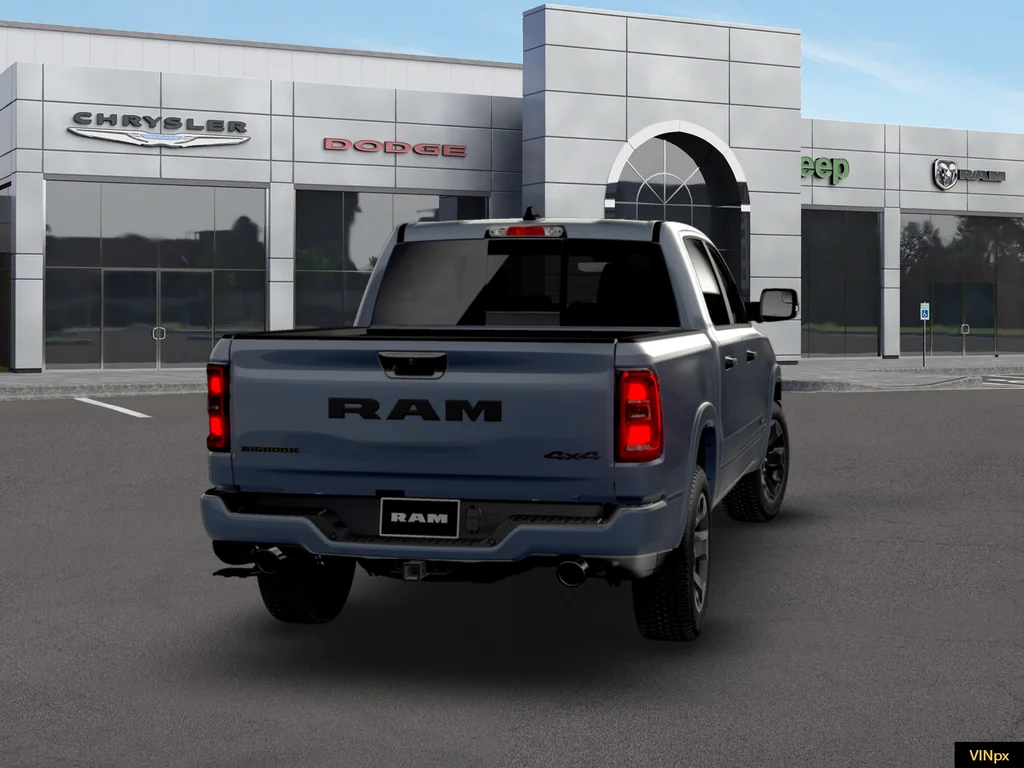 New 2026 Forged Blue Metallic Exterior Paint RAM Big Horn Night Edition image 13