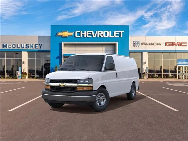 New 2026 White Chevrolet Work Van image 8