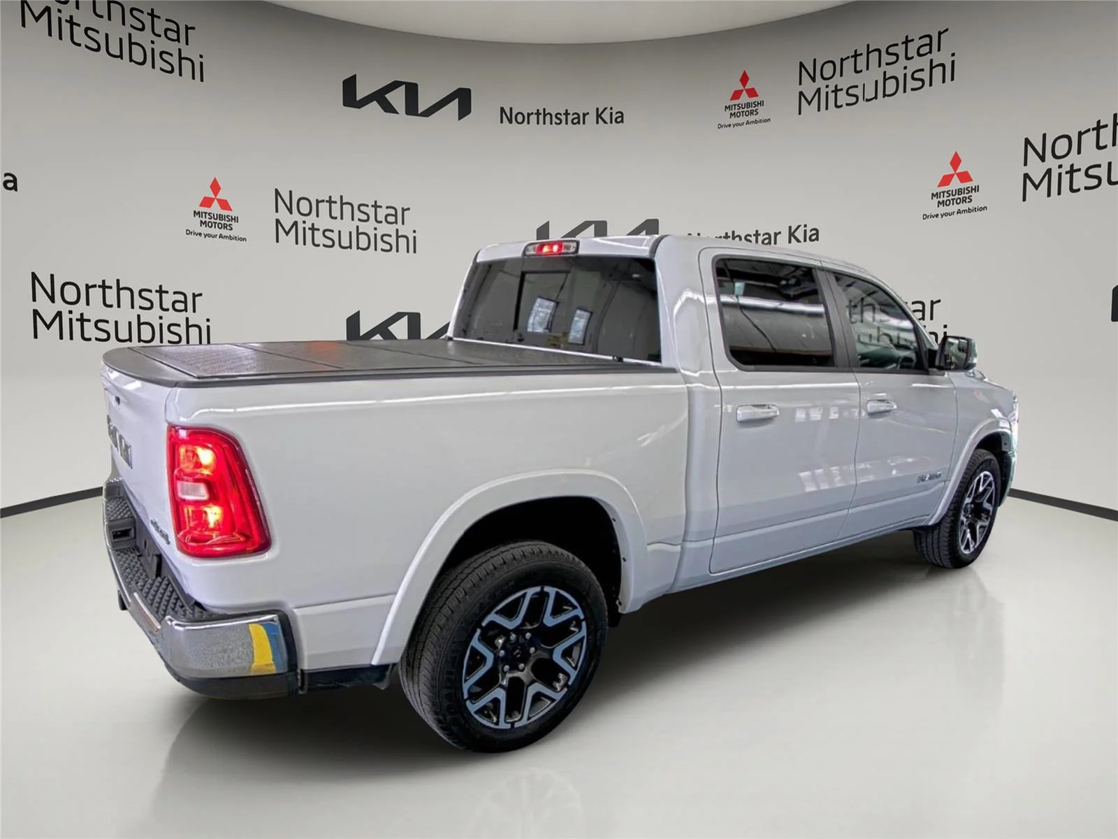 Used 2025 Bright White Clearcoat Ram Laramie image 5