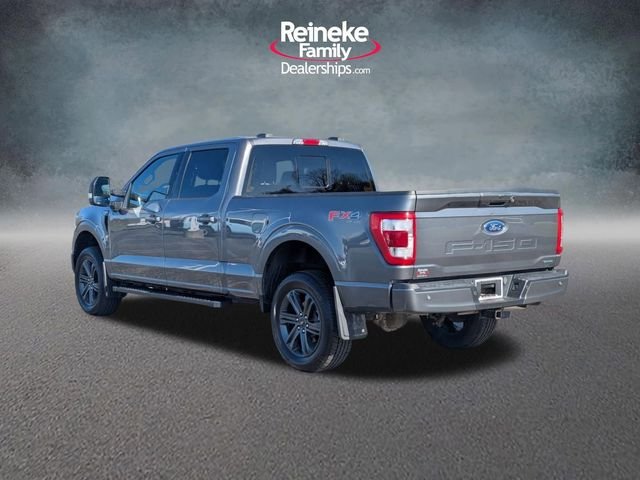 Used 2023 Carbonized Gray Metallic Ford Lariat image 8