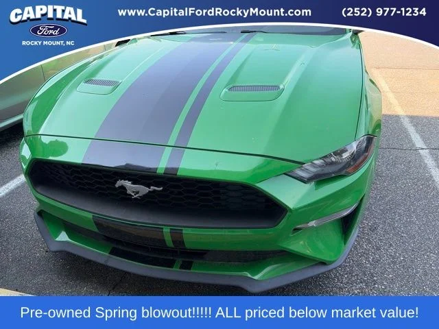 Used 2019 Green Ford EcoBoost Premium image 1