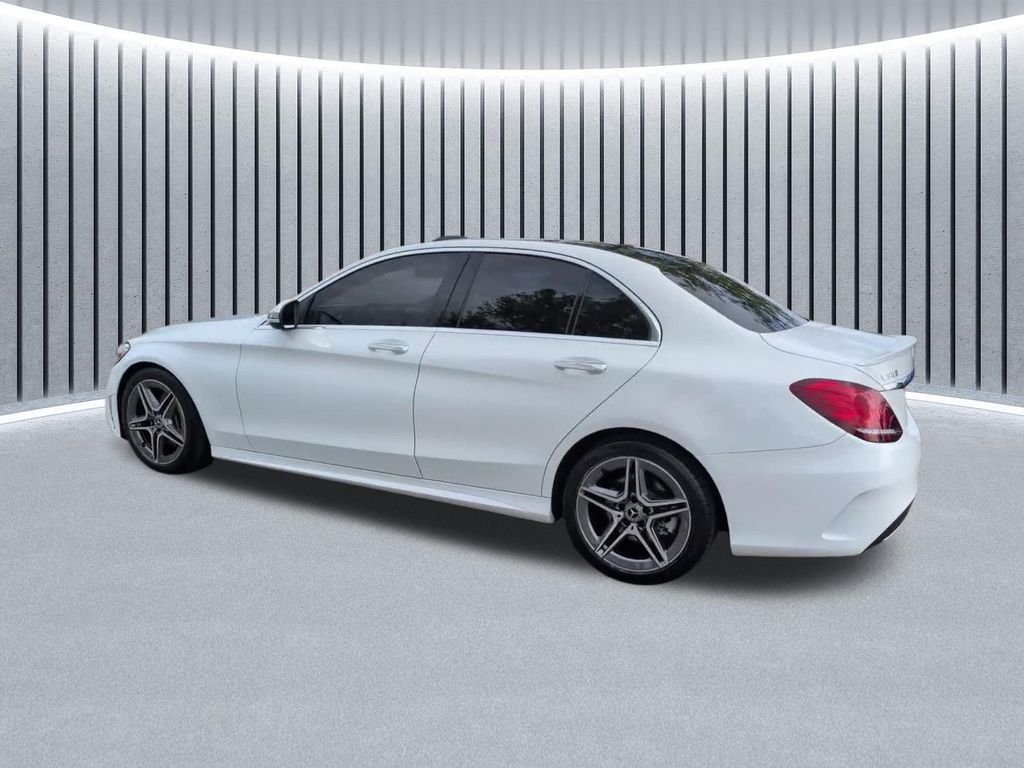 Used 2021 White Mercedes-Benz C 300 image 14