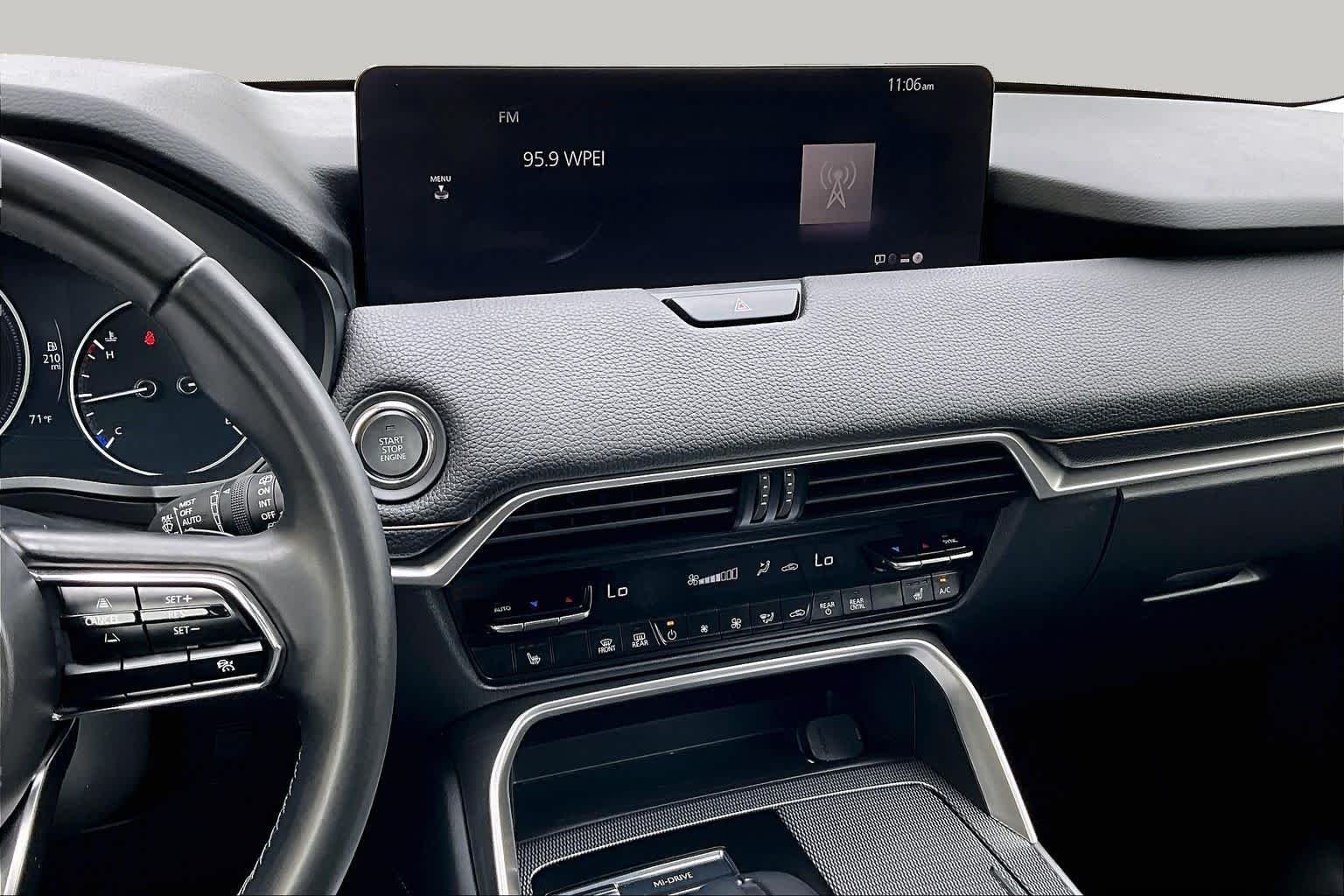 Used 2025 Jet Black Mica Mazda Preferred Package image 7