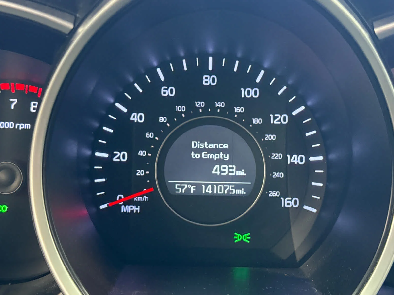 Used 2015 Ebony Black Kia LX image 8