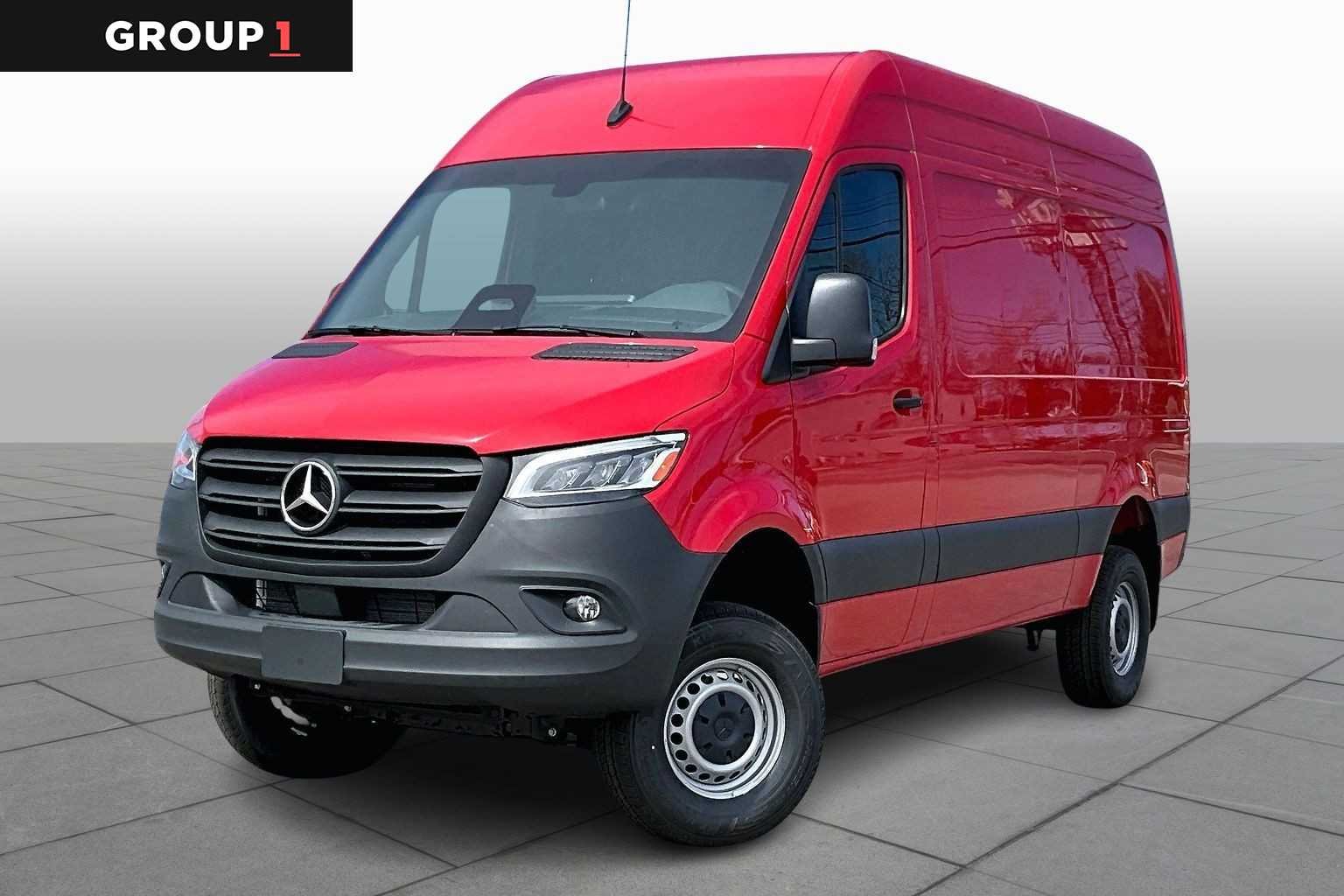 sunset red 2026 Mercedes-Benz Sprinter Van