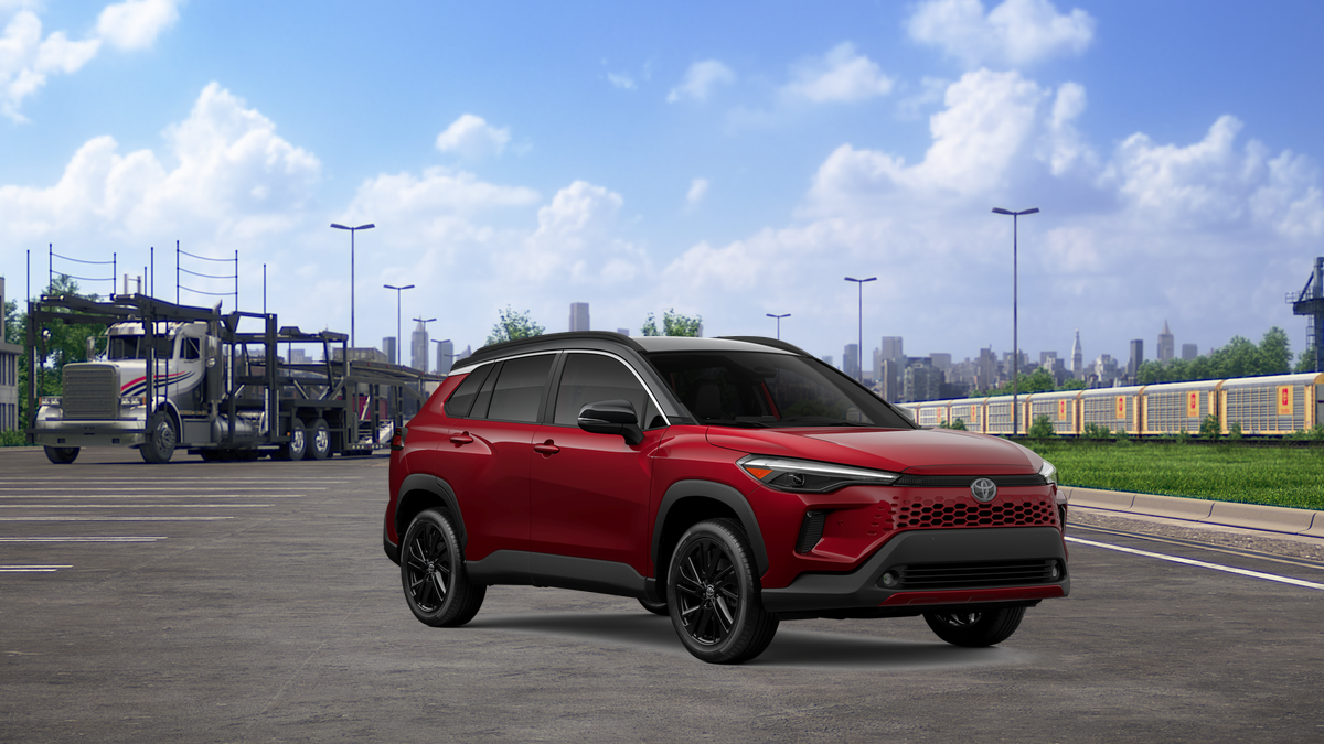 New 2026 Soul Red Crystal  with Jet Black roof Toyota Hybrid XSE image 15