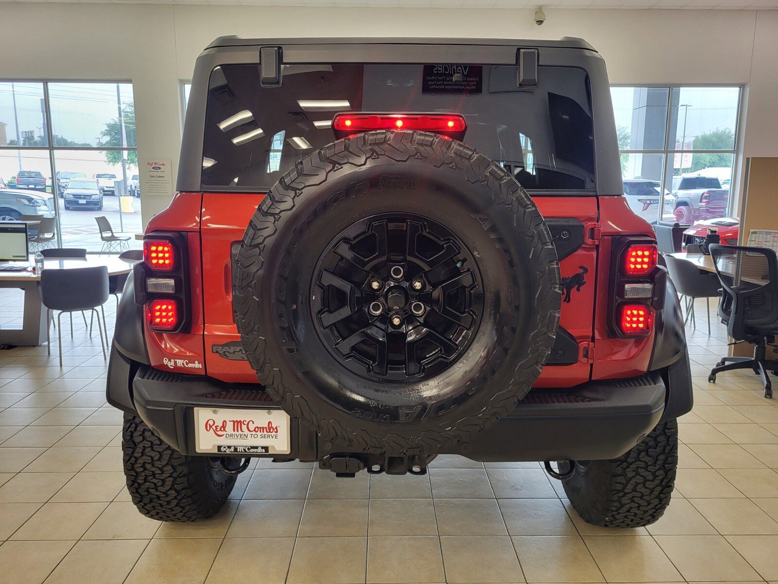 Used 2023 Red Ford Raptor image 3