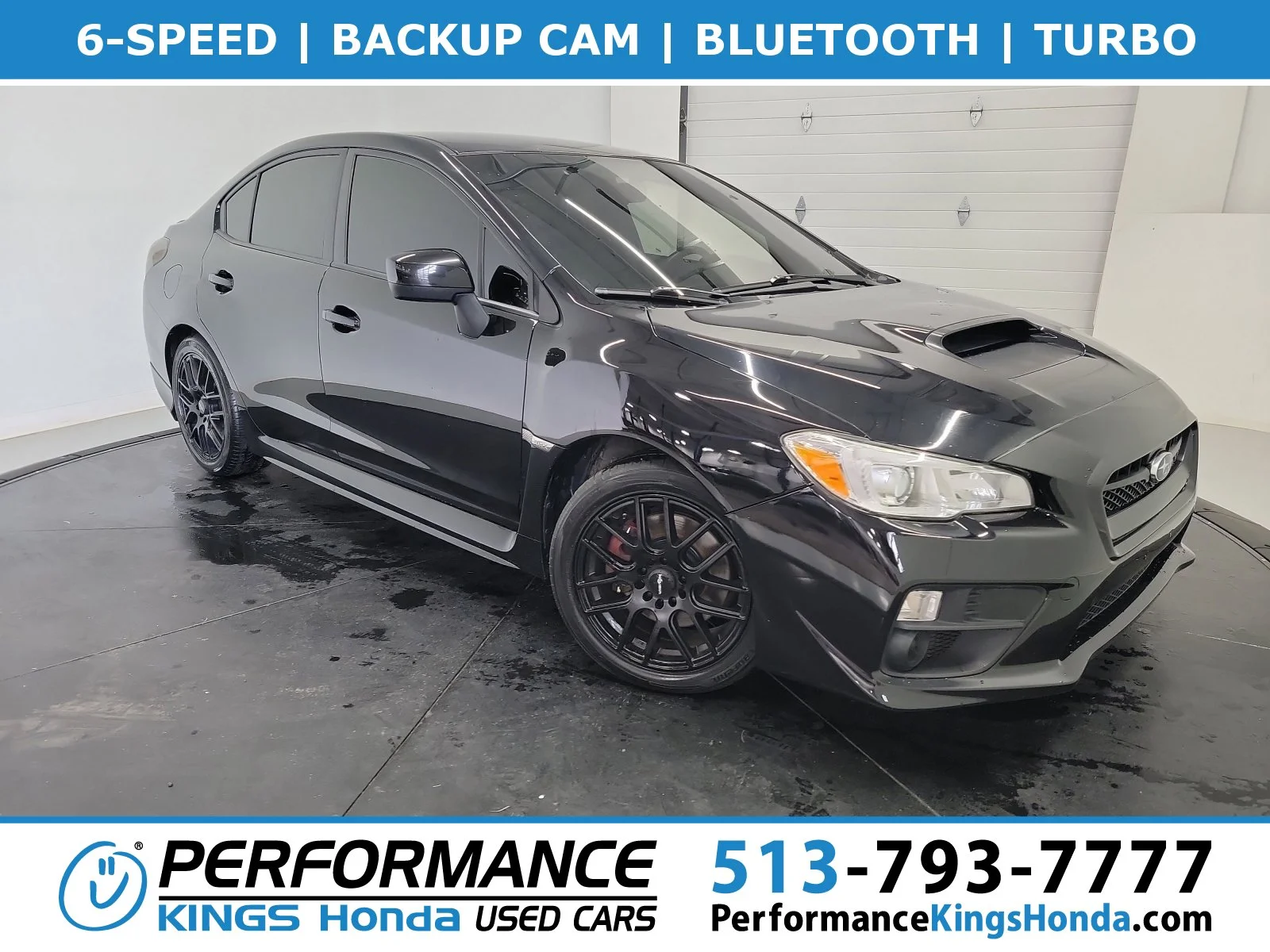 Used 2016 Crystal Black Silica Subaru Base image 1