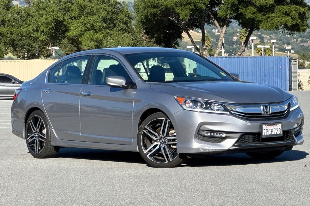Used 2016 Honda Accord Sport with VIN 1HGCR2F55GA156154 for sale in Morgan Hill, CA