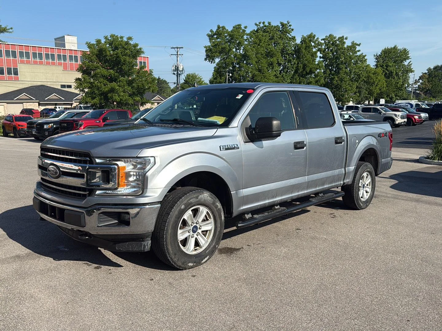 Used 2020 Iconic Silver Ford XLT image 7