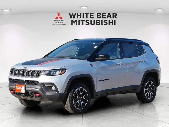 Used 2025 Jeep Compass Trailhawk with VIN 3C4NJDDN2ST525003 for sale in White Bear Lake, Minnesota