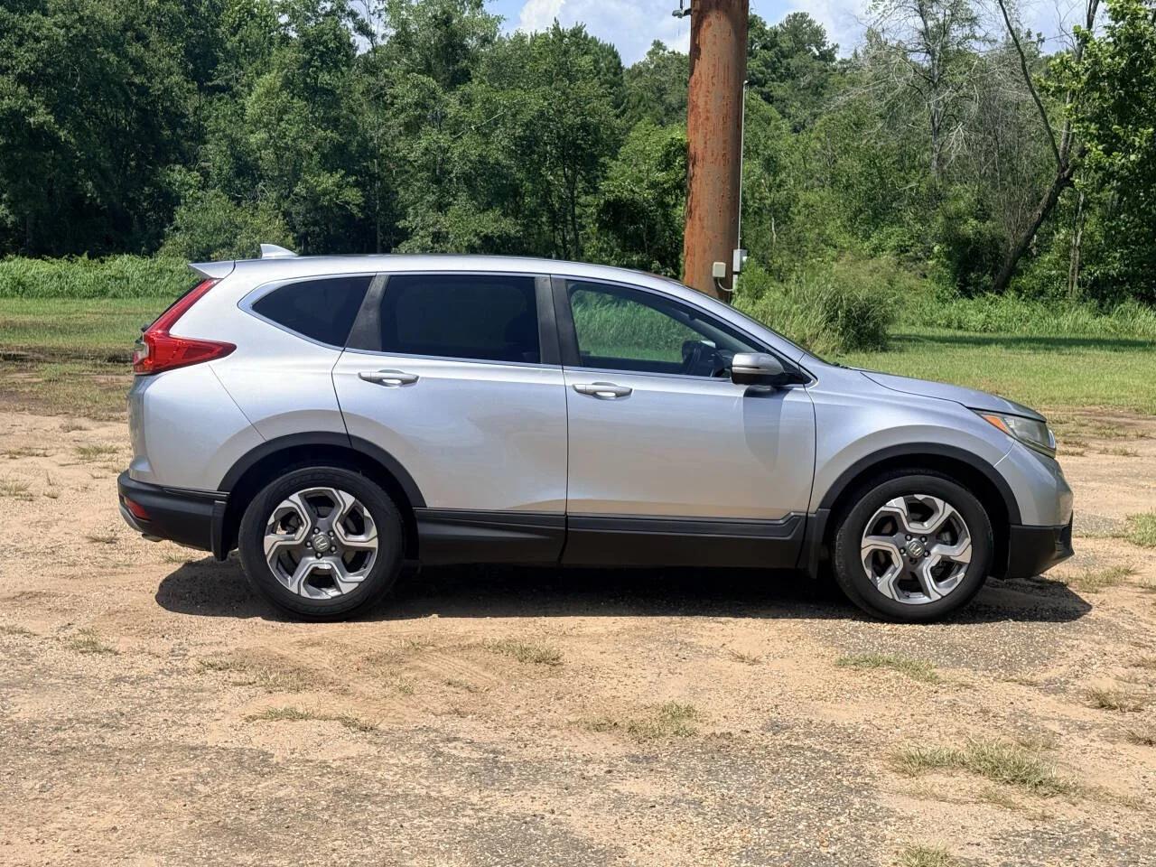 Used 2018 Silver Honda EX L 4dr SUV image 6