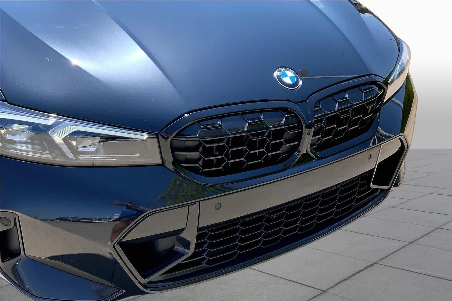 Used 2024 Black Sapphire Metallic BMW M340i xDrive image 28