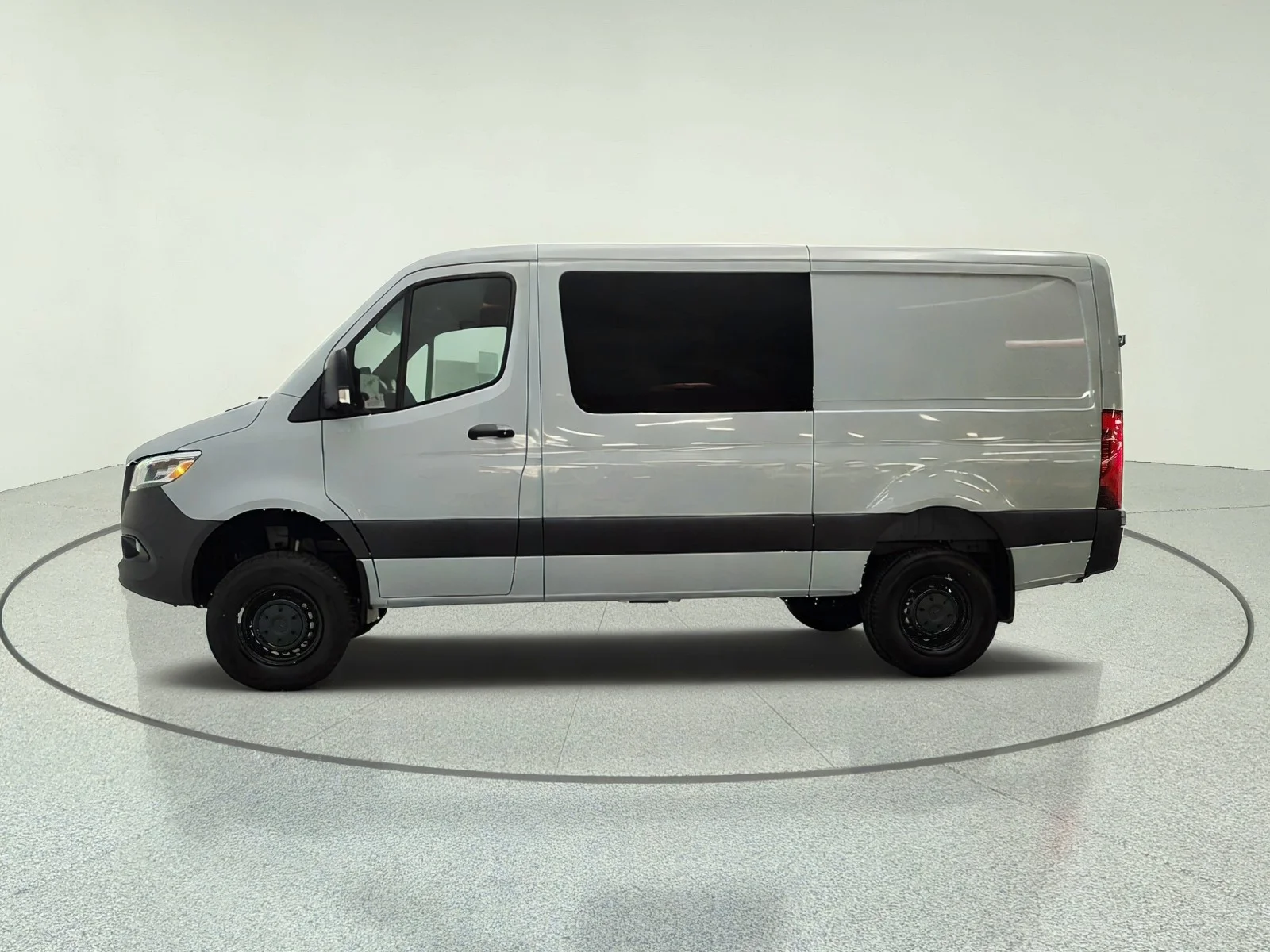 New 2026 Silver Grey Mercedes-Benz Standard Roof 4-Cyl Diesel AWD image 8